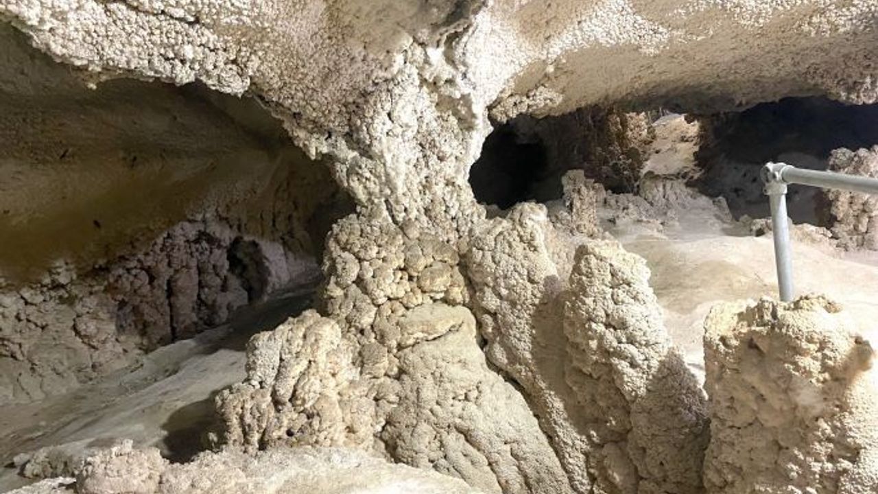 Dünyanın gezilebilen tek alçıtaşı mağarası: İncirli