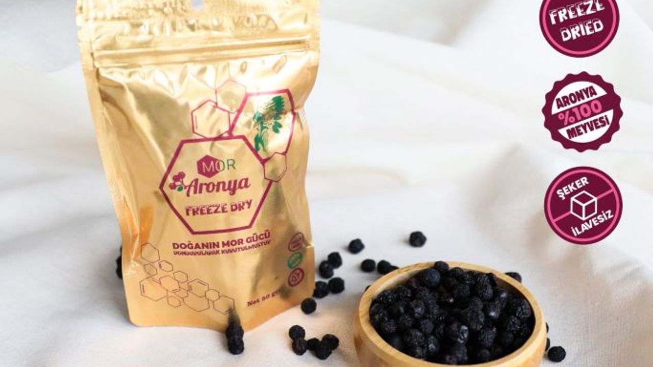 Mor Aronya’dan hem lezzetli hem sağlıklı atıştırmalık: Freeze dry tane