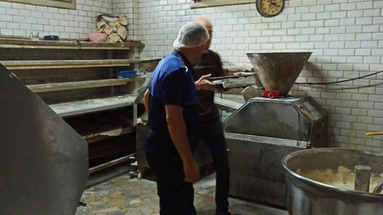 Altınova fırınlara hijyen ve gramaj denetimi
