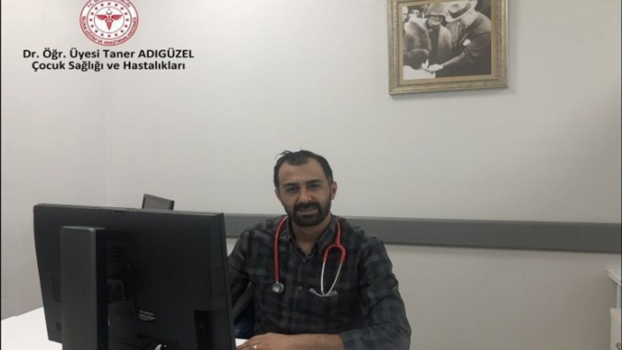 Çocuk doktoru Taner Adıgüzel göreve başladı