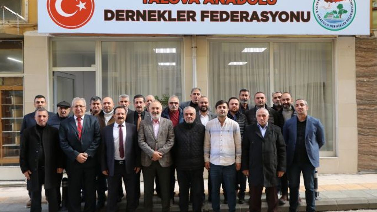 Başkan Silpagar’dan Anadolu Dernekler Federasyonu’na destek
