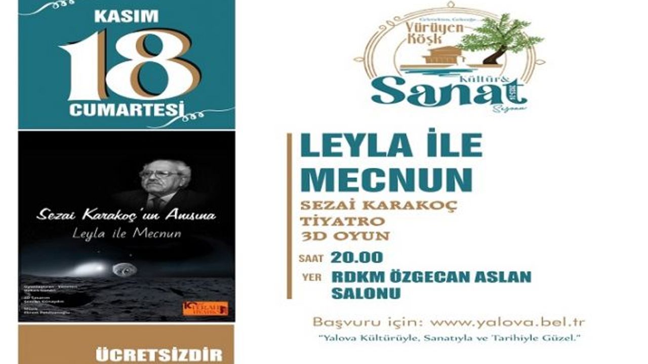 Hafta sonu etkinliklerinin adresi Yalova Belediyesi