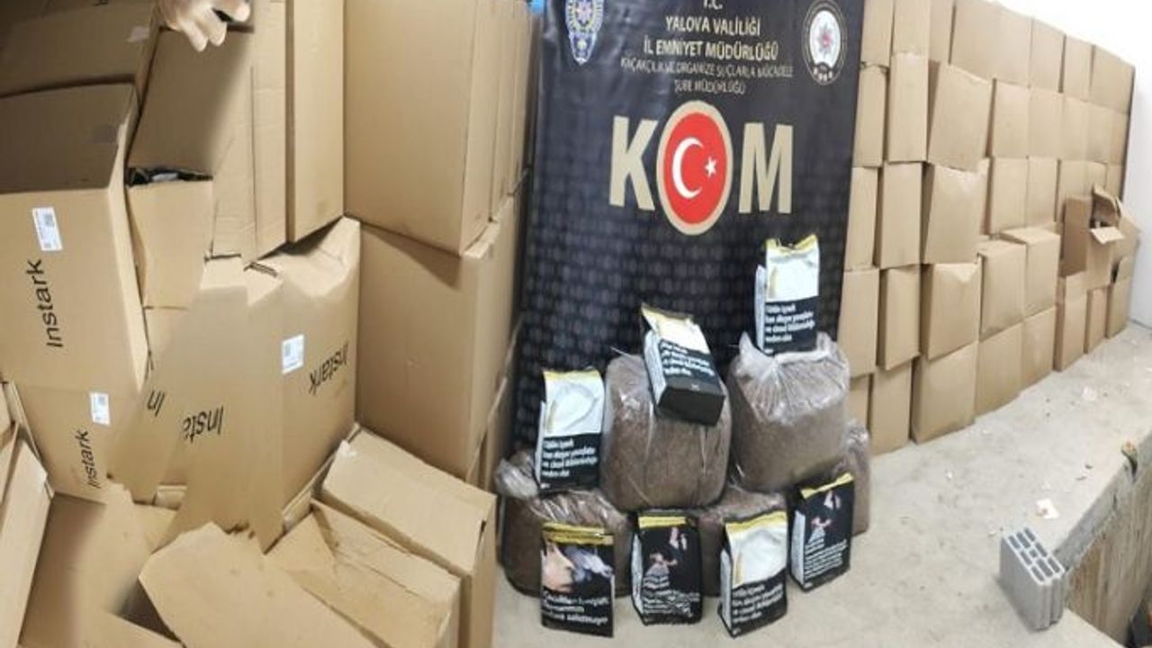 Osmangazi Köprüsü'nde yakalandı: 6 ton kaçak tütün