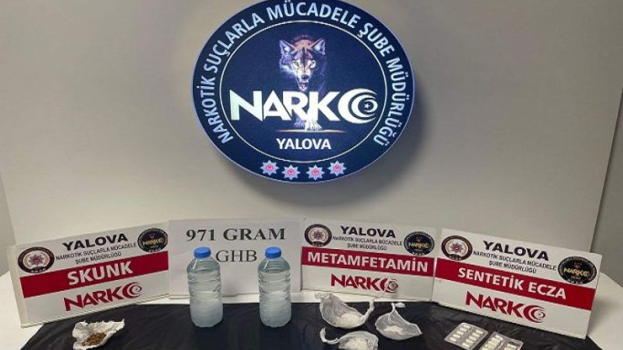 Yalova'da uyuşturucu operasyonu: 1 gözaltı 