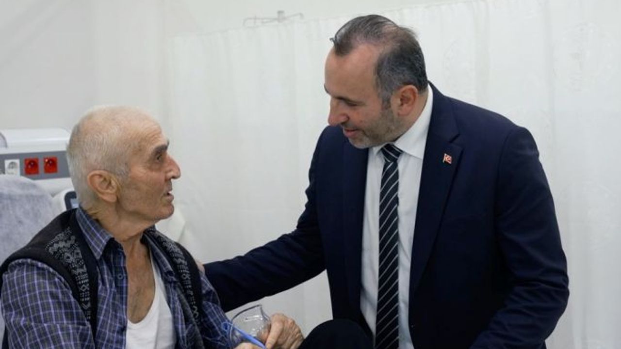 Yılmaz amca istedi Başkan Tutuk yaptı