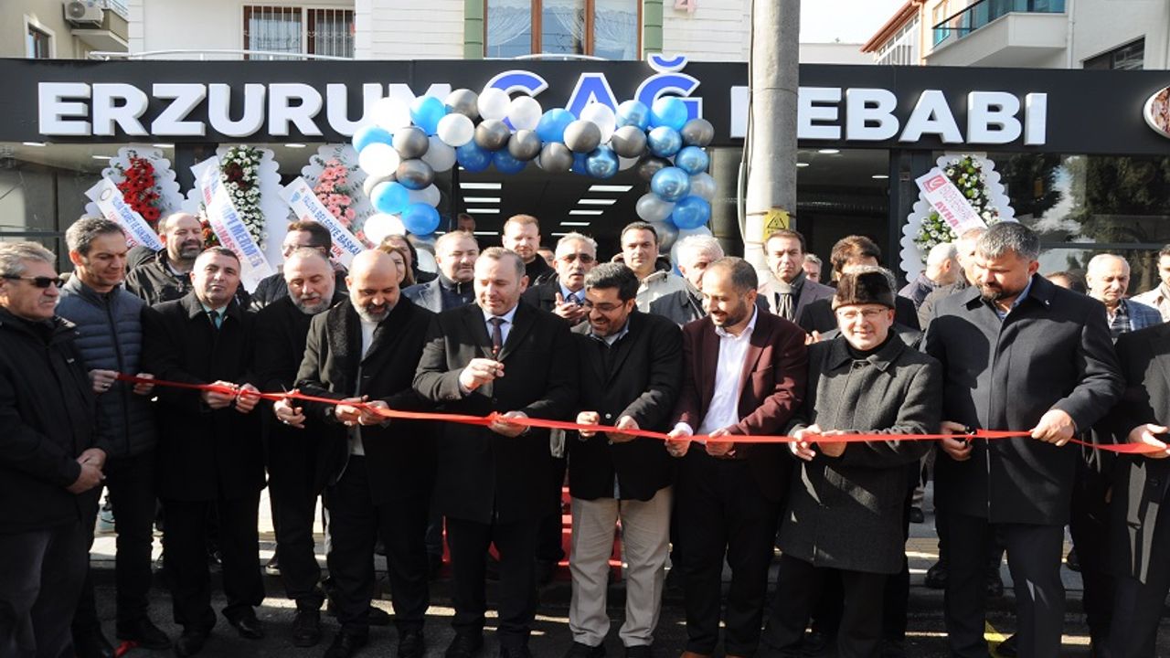 Erzurum Cağ Kebabı lezzetinin yeni adresi açıldı