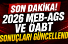 2026 MEB-AGS ve ÖABT Sonuçları Güncellendi: Yeni Sonuçlar Sistemde
