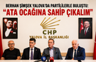 Berhan Şimşek Yalova'da Açıklamalarda Bulundu