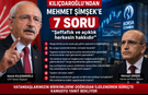 Kılıçdaroğlu’ndan Mehmet Şimşek’e 7 Soru: Borsadaki Kriz İçin Yanıt Bekliyor