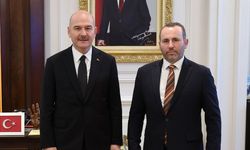 Başkan Vekili Tutuk İçişleri Bakanı Soylu'yu ziyaret etti