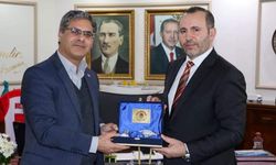 EBS Yönetiminden, Belediye Başkanı Mustafa Tutuk’a ziyaret