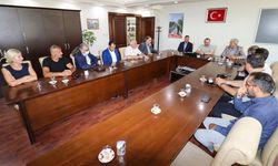 Konya’lı gazetecilerden ahtı vefa ziyaretleri