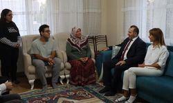 Başkan Vekili Tutuk ve Eşi ev ziyaretlerine devam ediyor