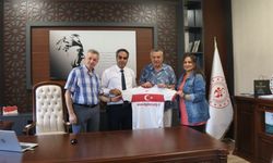 TÜRFAD Yönetiminden Gençlik ve Spor İl Müdürü Salih Kılıç'a hayırlı olsun ziyareti