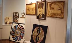 Erzurumlu sanatçıların eserleri Yalova'da sergileniyor