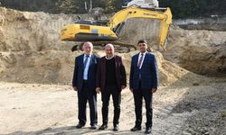 Altınova Anadolu Lisesi ve 112 İlçe Sağlık Müdürlüğü binası inşaatları devam ediyor