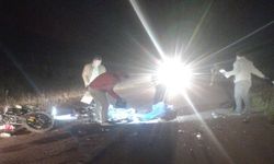Laledere Köyü’nde motosiklet faciası: 1 ölü 3 yaralı