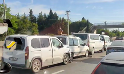 Çiftlikköy’de zincirleme kaza: 5 araç hasar gördü