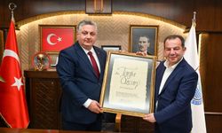 Tanju Özcan, Başkan Gürel’i ziyaret etti