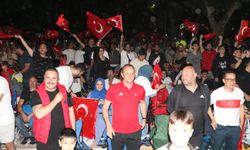 Çiftlikköy’de milli heyecan doyasıya yaşandı