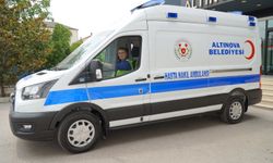 Yalova’da bir ilk: Altınova Belediyesine tam donanımlı ambulans