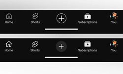 YouTube, Android uygulamasındaki alt çubuğunu yeniledi