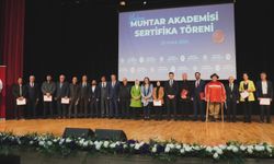 Yalovalı muhtarlar akademi sertifikalarını aldı