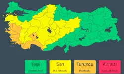 İçişleri Bakanlığı'ndan 6 ilde turuncu uyarı