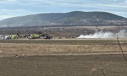 Isparta'da Askeri Helikopter Kazası