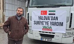 Yalova’dan Suriye’ye 1 TIR dolusu erzak yardımı