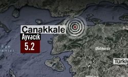 Çanakkale Ayvacık Açıklarında 5.2 Büyüklüğünde Deprem