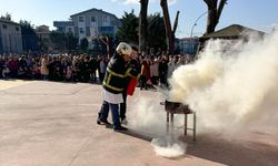 Çiftlikköy İtfaiyesi Öğrencilere Yangın Eğitimi Verdi