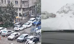 Erzurum ve Karlıova Beyaza Büründü