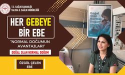 Ebe Özgül Çelen’den Normal Doğum Vurgusu