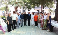 Başkan Yele Çini Kursu Sergisini Açtı