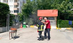 Çiftlikköy İtfaiyesi’nden AVM Personeline Yangın Eğitimi