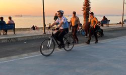 Yalova’da Sahillere Bisikletli Polis Denetimi