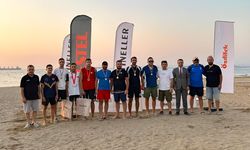 Çiftlikköy’de Plajda Spor Heyecanı