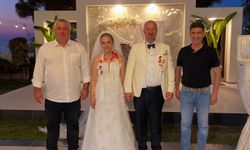 Umut Küçükbayraktar ve Aysun Mengüverdi dünyaevine girdi