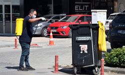 Yalova'da Çöp Konteynerlerine Dezenfeksiyon