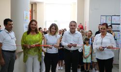 Çiftlikköy’de Minik Ressamların Renkli Sergisi