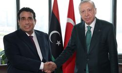 Erdoğan, Libya Başkanlık Konseyi Başkanı Menfi ile görüştü