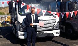 Kaytazdere Belediyesi’ne yeni çöp toplama aracı