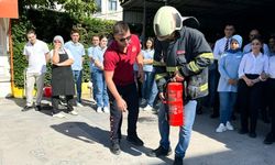 Çiftlikköy İtfaiyesi’nden Özdilek AVM’de Yangın Güvenliği Eğitimi