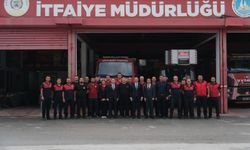 Başkan Yele, İtfaiyeciler Haftası’nda Personelle Bir Araya Geldi