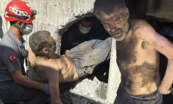 Duvar boşluğunda günlerce sıkıştı!