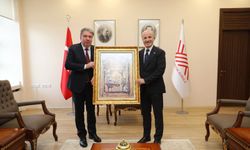 Prof. Dr. Mehmet Bahçekapılı’dan YÖK Başkanı Prof. Dr. Erol Özvar’a Ziyaret