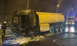 Orhangazi Tüneli’nde Su Tankeri Alev Aldı: Yol Trafiğe Açıldı