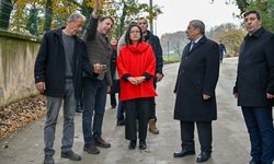 Kirazlı Köyü Ana Yolunda Beton Yol Çalışmaları Yerinde İncelendi