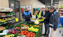 Yalova’da Sebze ve Meyve Satış Noktalarına Künye Denetimi